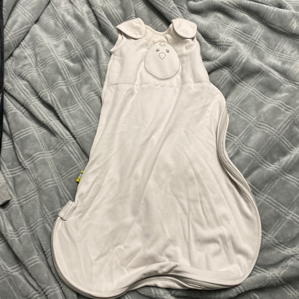 Nested Bean Cream Sleep Sack Pajamas
